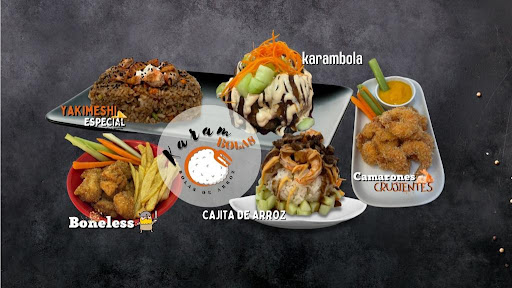 "karambolas" bolas de arroz - Thumbnail
