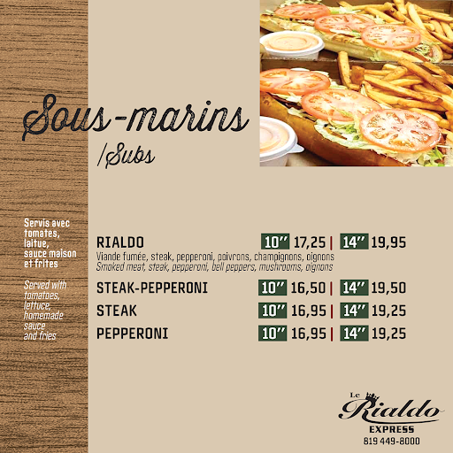 Rialdo Express - Visual