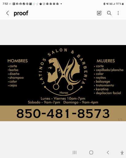 Latinos barbershop& beauty salon - Thumbnail
