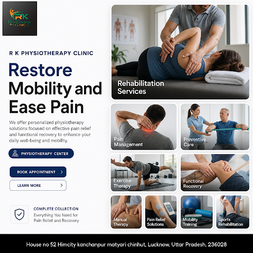 R K Physiotherapy Clinic offers expert exercise therapy in Lucknow, along with pain management, p… post image