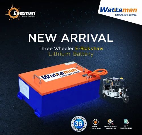 EASTMAN LITHIUM E-RIKSWA BATTERY 105AH-51.2V