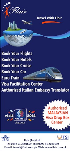 Flair | Travel Management, Visa Express & Translations islamabad