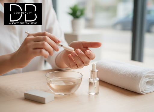 Healthy, beautiful nails start with the right care. At Desi Beauty in Noida, we focus on nail hea…