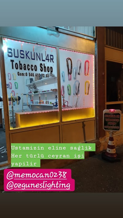 Suskunlar tobacco shop