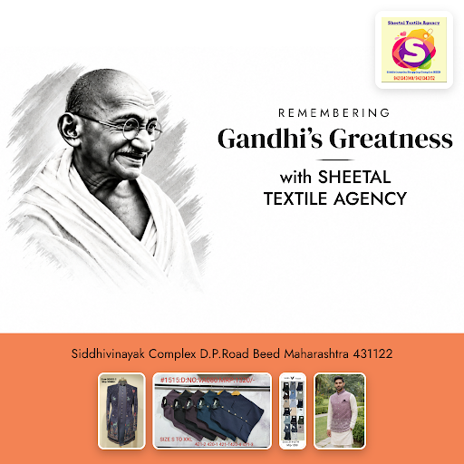 Celebrate Gandhi Jayanti 2026 with stylish ethnic wear from SHEETAL TEXTILE AGENCY. Explore a wid… post image