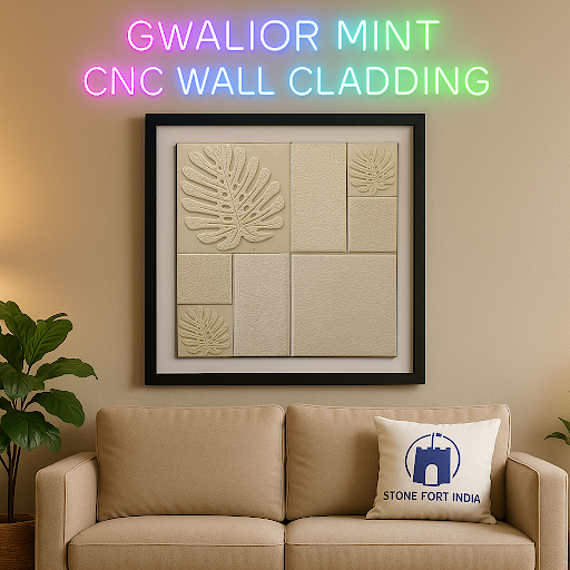 Looking for stunning wall cladding? Gwalior Mint CNC wall cladding tiles in the 12×12 inch size a… post image