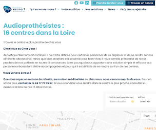 Photo n°3 de Acoustique Wernert - Audioprothésiste Saint Germain Laval à Saint-Germain-Laval (Service de réparation d'appareils auditifs)