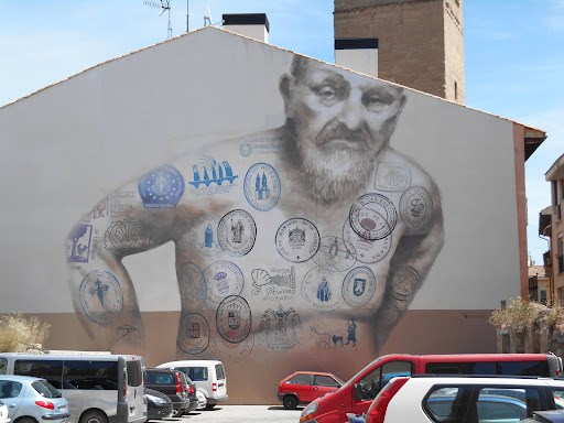 Graffiti del peregrino. - Thumbnail