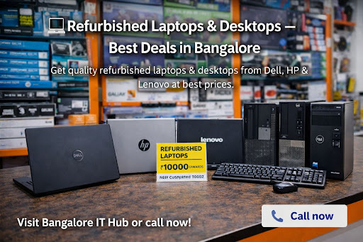 💻 Refurbished Laptops & Desktops – Best Deals in Bangalore post image