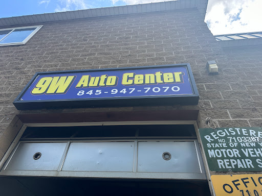 9W AUTO CENTER Logo