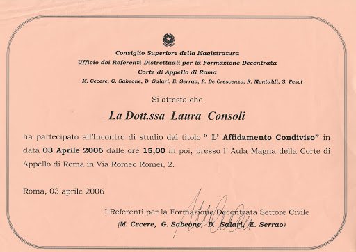 Studio legale Avv. Laura Consoli - Thumbnail