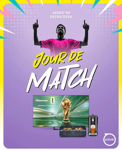 ⚽🔥 Les jours de matchs sont lancés !

Du 18 mai au 20 juin 2026, profitez de nombreuses offres sur une large sélection de produits pour se préparer à vivre la Coupe du Monde comme jamais 🛍️✨
TV, son, électroménager… c’est le moment idéal pour vous équiper et profiter de chaque match dans les meilleures conditions 💙
👉 Rendez-vous dans votre magasin Pulsat ADOLFF Electroménager  à Saverne pour découvrir toutes nos offres !

https://acrobat.adobe.com/id/urn:aaid:sc:EU:01eada23-fb2d-4e31-aa62-b0be843be07e
#Pulsat #CoupeDuMonde #PromotionPulsat #Electromenager #Multimedia #OffresSpeciales #18mai20juin
