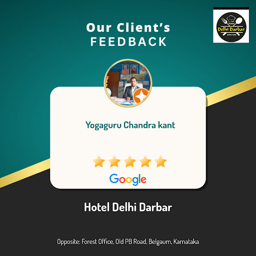 Yogaguru from Belgaum raves about the exceptional service at Hotel Delhi Darbar, a renowned non-v… post image