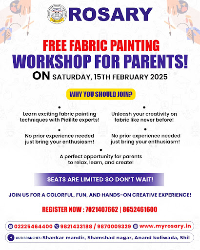 Join us for our free fabric painting workshop for parents! Unleash your creativity, learn new tec…