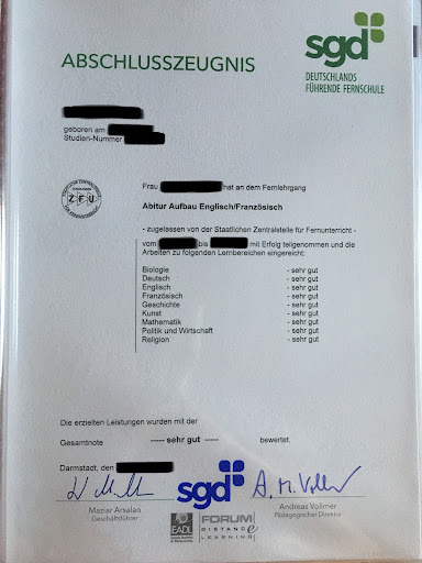 sgd - Deutschlands führende Fernschule - Thumbnail