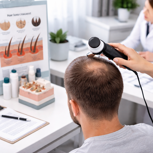Hair fall worrying you every day? At Swar's Beauty Clinic in Alfa Society, Bharuch, our experienc… post image