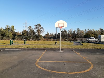 Basketball and kids playground