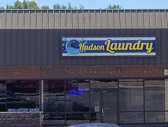 Clean laundry equipment at Hudson Laundry in Hudson, NH
