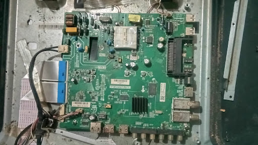 Led tv repair...motherbord Repleshment post image