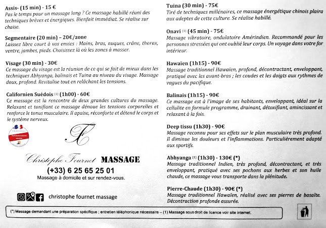 Christophe Fournet MASSAGE - Gradignan
