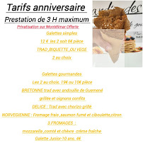 Menu Food truck crêperie ,traiteur , le jardin des délices Page 4