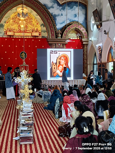 Led Screen work at Saint Mary's Jacobite Syrian Church at Naigaon East, post image