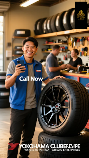 Get the best tyres and batteries for your vehicle at YOKOHAMA CLUBE NETWORK - ATHARV ENTERPRISES… post image