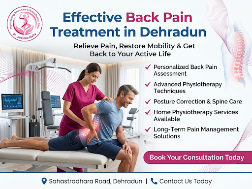 Effective Back Pain Treatment | Physiotherapy Clinic in Dehradun post image
