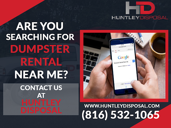 Huntley Disposal dumpster rental Kansas City