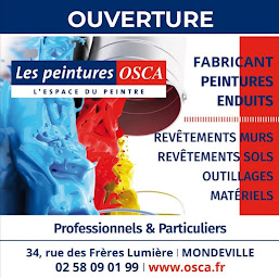 Photo n°1 de Les peintures OSCA MONDEVILLE à Mondeville (Magasin de peinture)