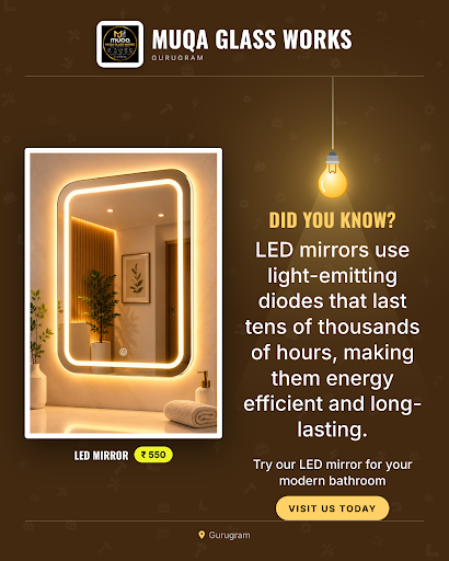 Did you know? LED mirrors use light-emitting diodes that last tens of thousands of hours, making… post image