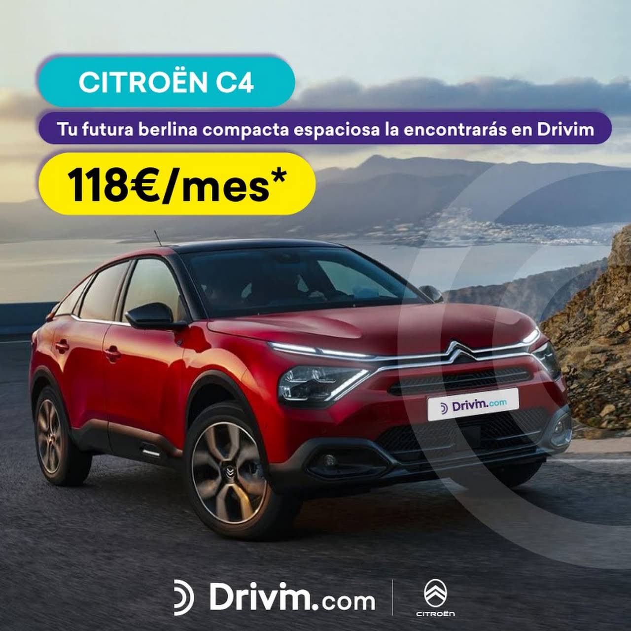 Citroën C4 X - Concesionarios Oficiales Drivim