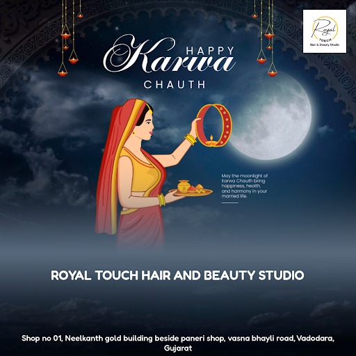 As Vadodara's premier beauty parlour, Royal Touch Hair And Beauty Studio wishes you a Happy Karwa… post image