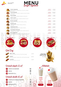 Menu All Stars Burger Page 1