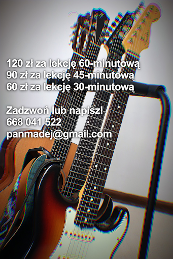 Nauka gry na gitarze - Mateusz Madej