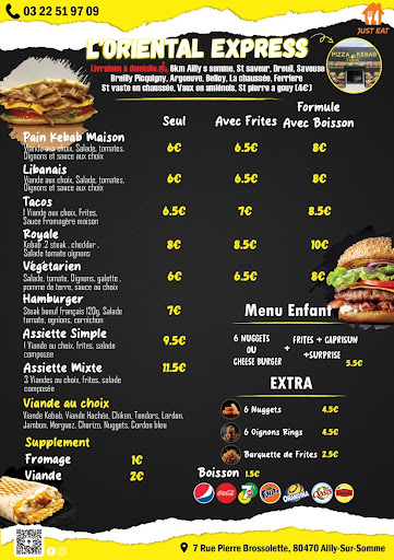 Photo 1 - L'oriental express kebab et pizza