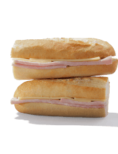 Ham and Cheese Baguette
