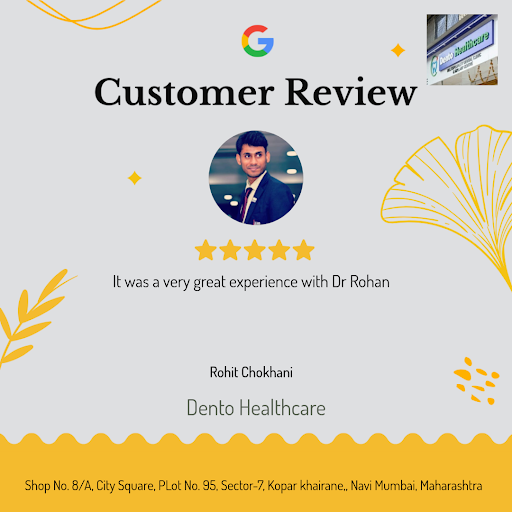 Rohit's smile shines brighter after experiencing exceptional care at Dento Healthcare in Navi Mum… post image