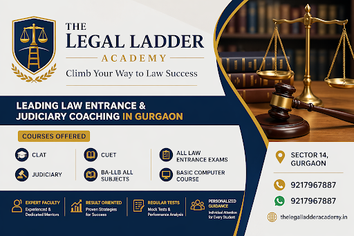 Looking for CLAT coaching in Sector 14 Gurgaon near me? The Legal Ladder Academy offers structure… post image