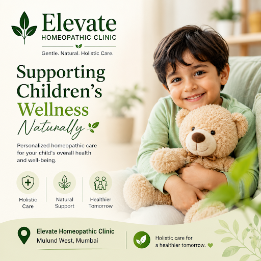 At Elevate Homeopathic Clinic, Mulund West, we offer personalized consultations focused on childr… post image