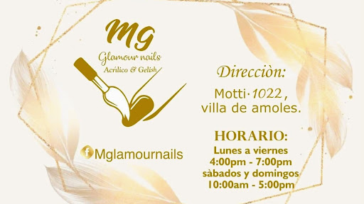 Mglamournails aplicación de gelsemipermanente & acrílico Logo