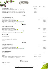 Menu Le Marsico 2025 Page 2