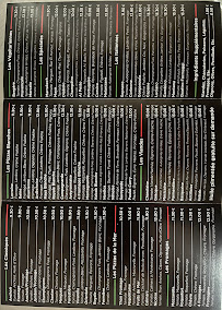 Menu Tropicana Pizza Page 1