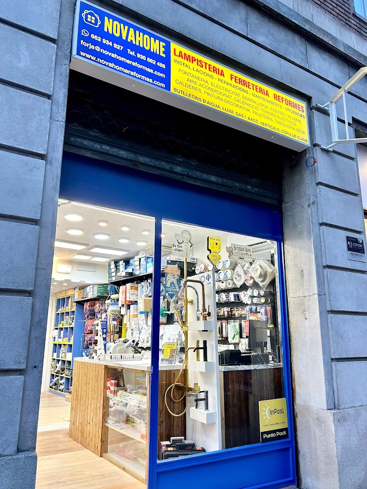 LAMPISTERÍA - FERRETERÍA ''NOVAHOME REFORMAS''