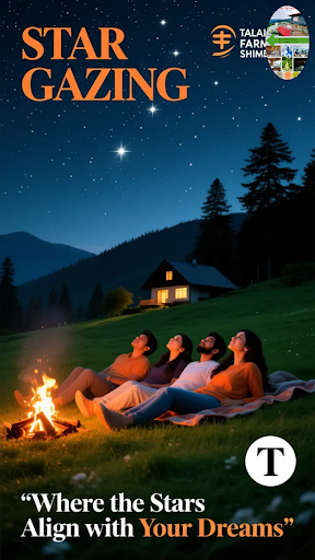 Experience the magic of Star Gazing at Talai Ghar Farmstay Shimla, where the night sky comes aliv… post image