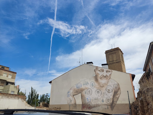 Graffiti del peregrino.