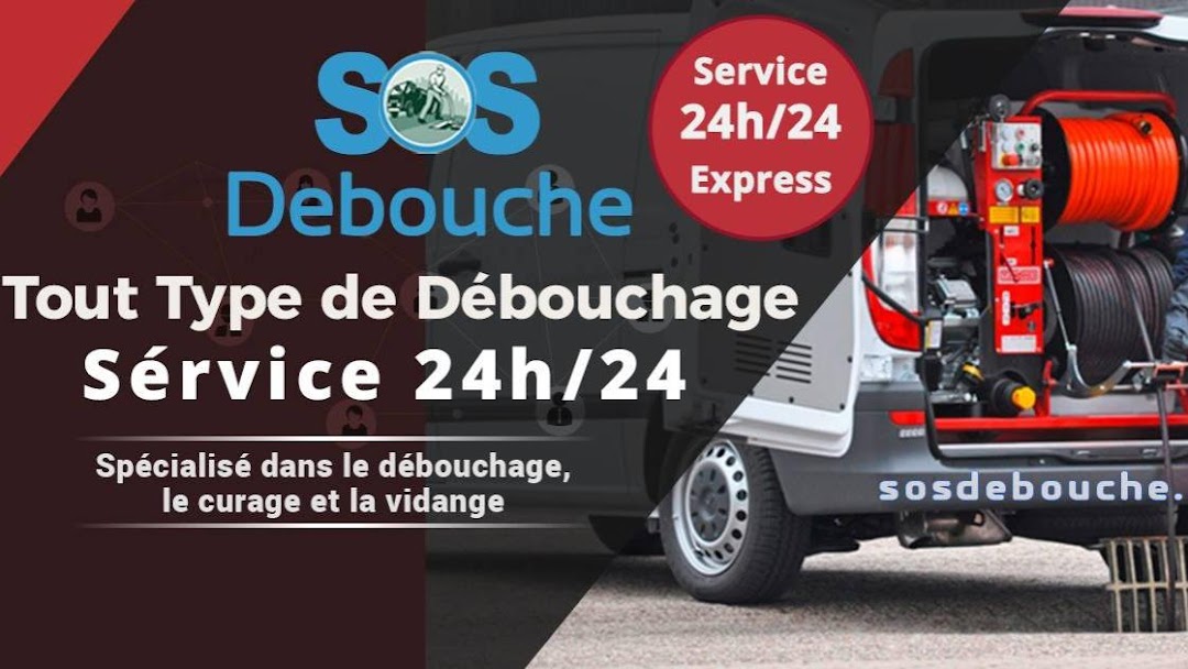 SOS Débouche Débouchage de canalisation 24h/24 et 7j/7 - Plombier