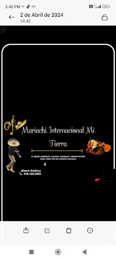 Mariachi Internacional Mi Tierra DH.Gto