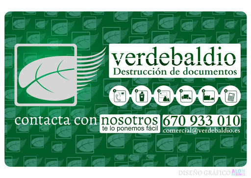VERDEBALDIO SL. DESTRUCCION CONFIDENCIAL DE DOCUMENTOS - Thumbnail