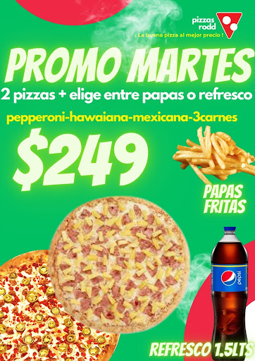 Pizzas Rodd - Visual